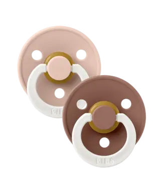 BIBS 2 pack Glow Blush / Woodchuck NIGHT