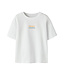 Name it T-shirt met backprint- Bright White