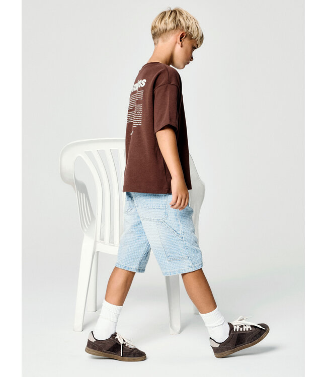 Name it 13255652 - NKMHOLLE SS RLX TOP - Chestnut