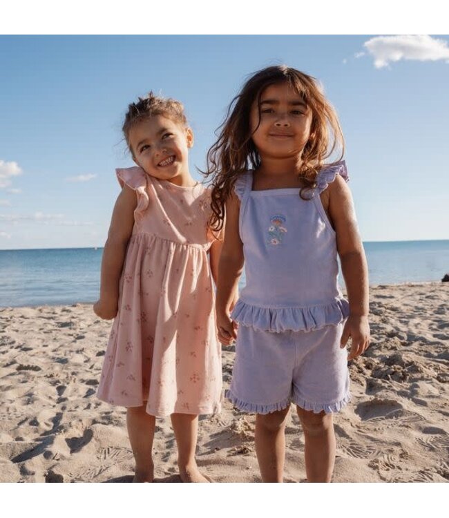 Little Dutch Top en short set - Paars CL26031410