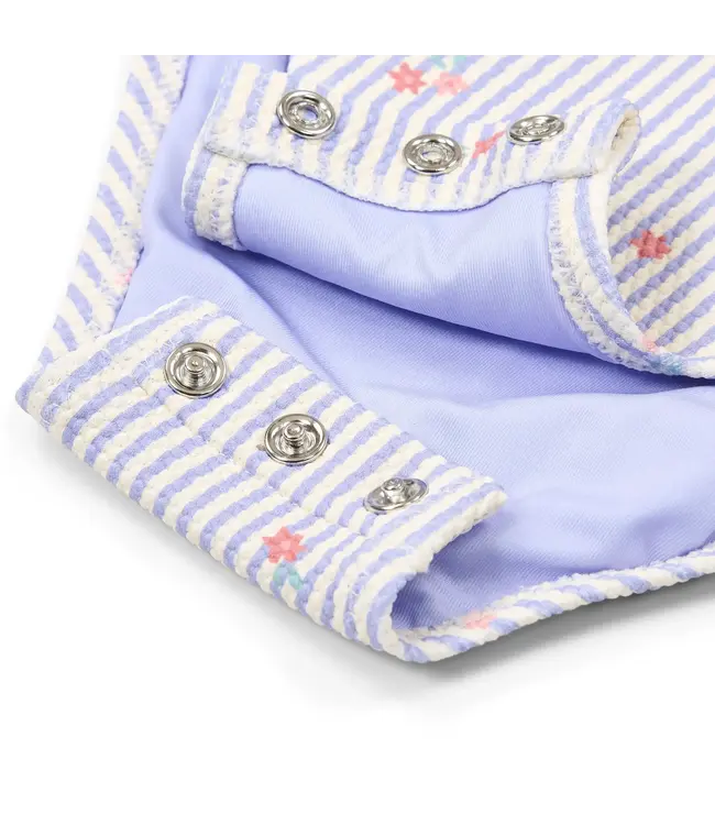 Little Dutch Badpak - Paars - Dreamy Stripes  CL26030714