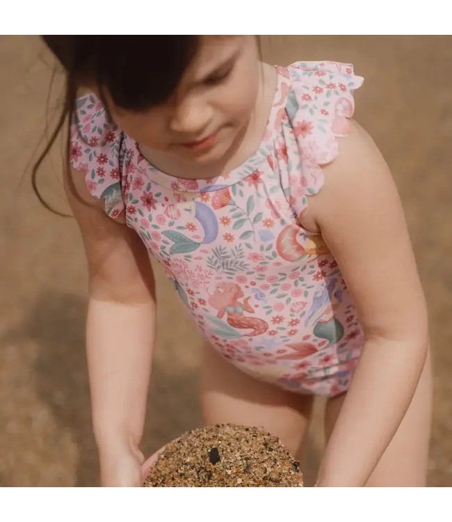 Little Dutch Badpak - Roze - Dreamy Mermaid CL26030710