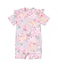 Little Dutch Zwempak korte mouw - Roze - Dreamy Mermaid CL26030214