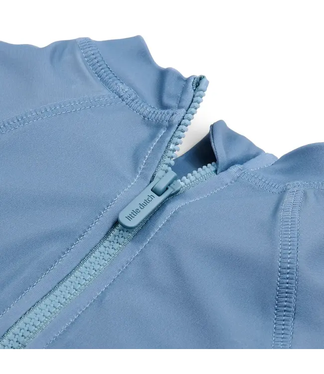 Little Dutch Zwemshirt lange mouw - UPF 40 - Blauw CL26030302