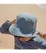 Little Dutch Omkeerbare Bucket hat - Blauw - Ocean Brown Stripes  CL26030901