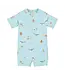 Little Dutch Zwempak korte mouw - Groen - Ocean Friends CL26030206