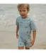 Little Dutch Zwempak korte mouw - Groen - Ocean Friends CL26030206
