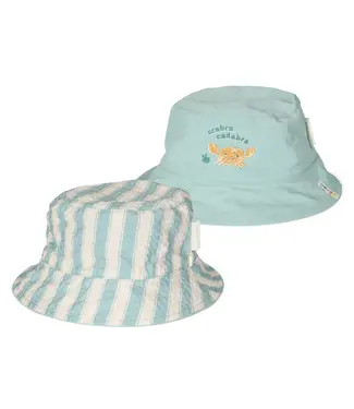 Little Dutch Omkeerbare Bucket hat - Groen