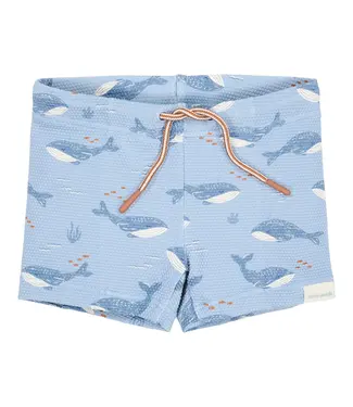 Little Dutch Zwembroek - Blauw - Ocean Splash