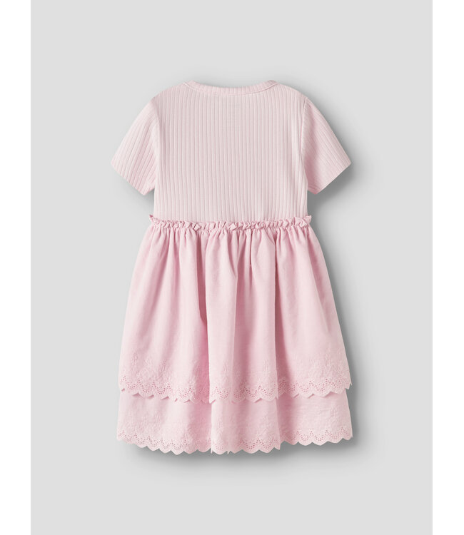 Name it mini 13255605 - NMFHAVELLE SS DRESS - Cradle Pink