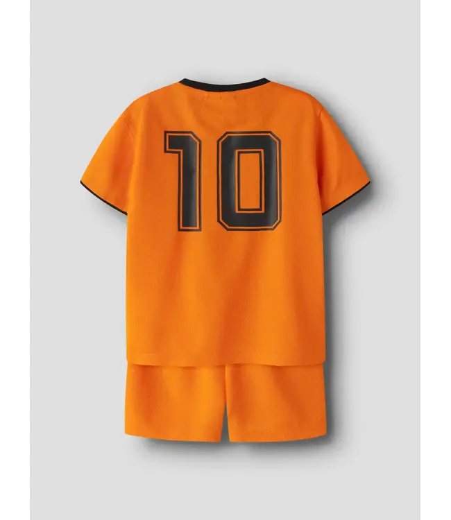 Name it mini 13258586 - NMNHITEAM SHORT SET - Vibrant Orange