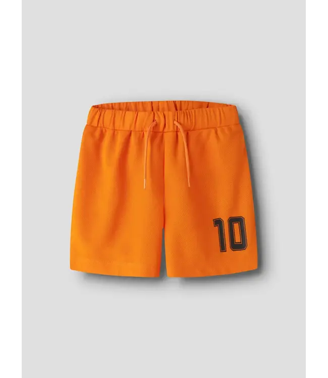 Name it mini 13258586 - NMNHITEAM SHORT SET - Vibrant Orange