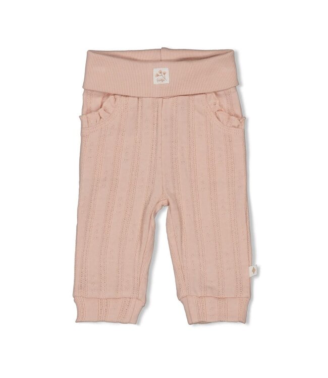 Feetje 52202497 Broek pointelle rib - Delicate Flower