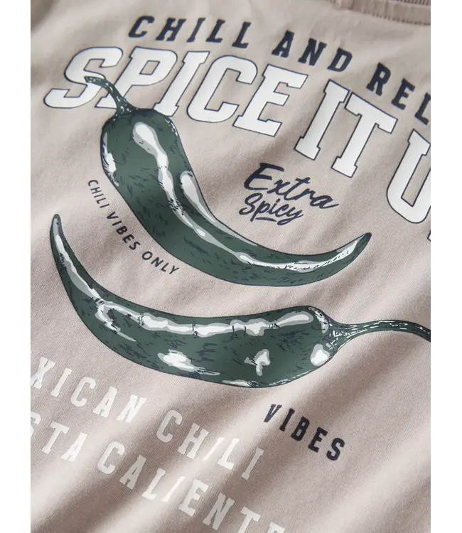 Name it mini NMMHUGHE SS NREG TOP 13255656 chateau gray