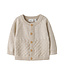Name it baby 13254687 - NBNOROLLY LS KNIT CARD - Peyote Melange