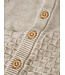 Name it baby 13254687 - NBNOROLLY LS KNIT CARD - Peyote Melange