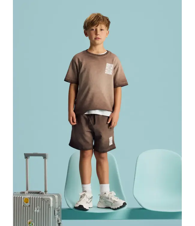 Name it NKMHOPIN NREG SWEAT SHORTS 13255329 Chestnut