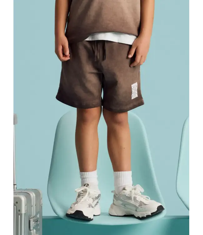 Name it NKMHOPIN NREG SWEAT SHORTS 13255329 Chestnut