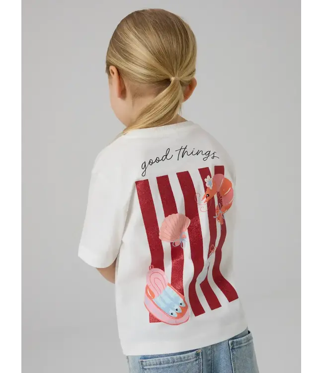 Name it mini NMFHILLA SS NREG TOP 13262159 Cloud Dancer