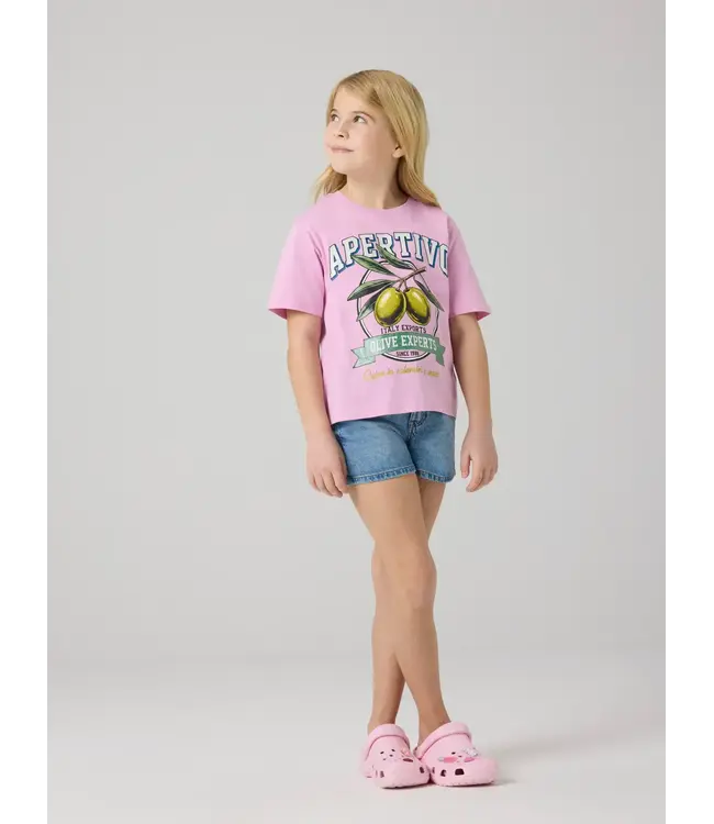 Name it NKFHULINA SS NREG TOP 13262167 Pastel Lavender