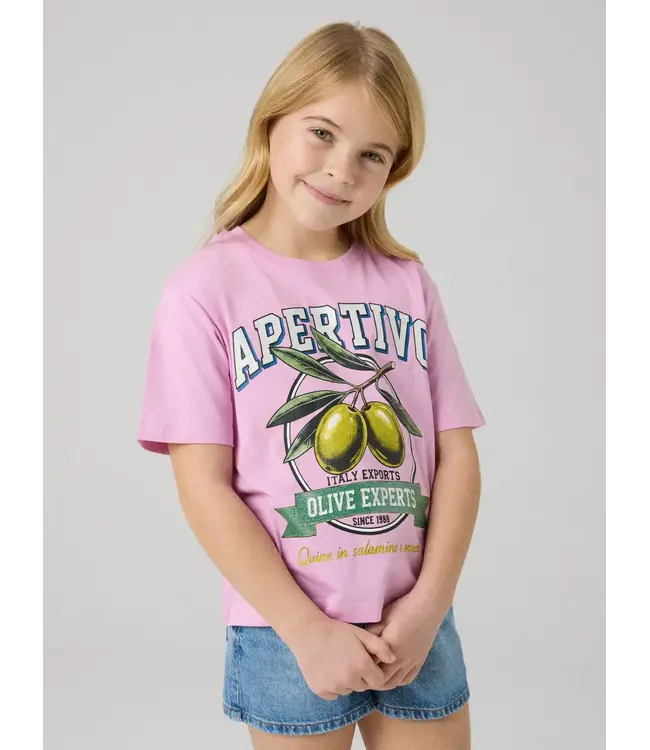 Name it NKFHULINA SS NREG TOP 13262167 Pastel Lavender