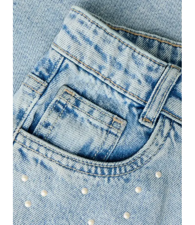 Name it 13260642 NKFBELLA DNM JORTS Light Blue Denim