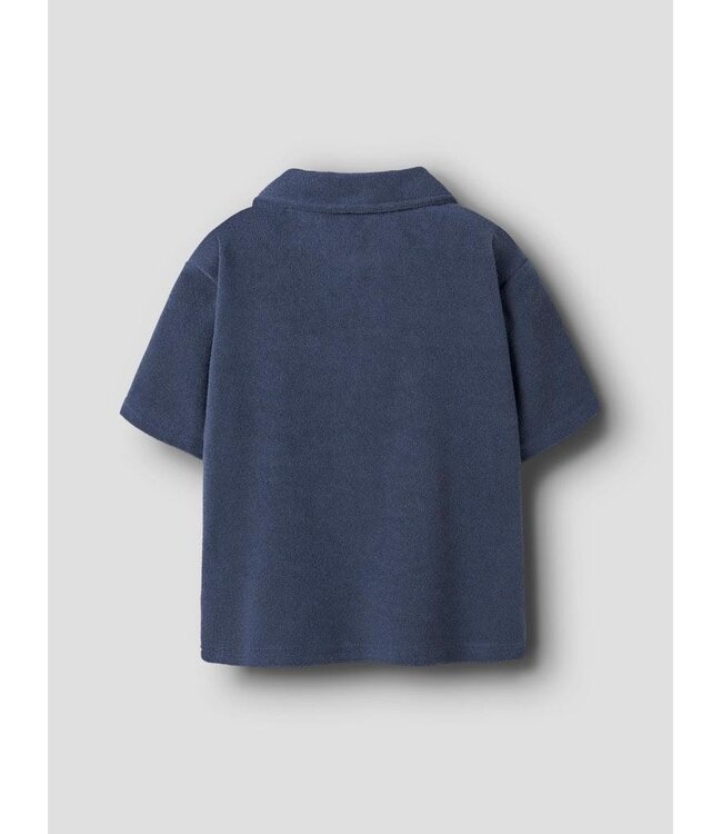 Name it mini NMMJARED SS NREG TERRY POLO 13256589 Vintage Indigo