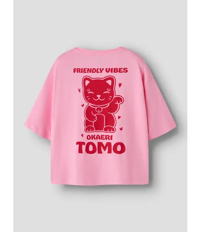 Name it NKFJULMO SS RLX TOP BOX 13256821 Pink Drink
