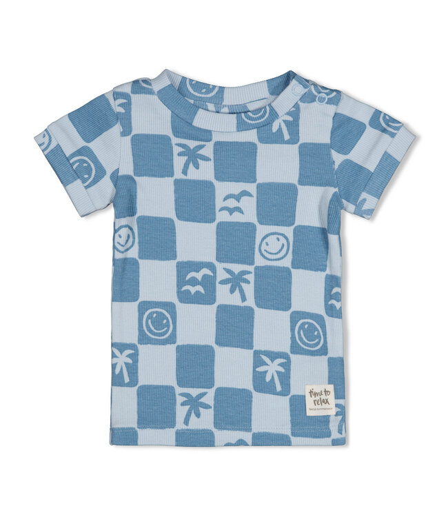 Feetje 50500092 Chase Check - Premium Summerwear by Feetje Blauw