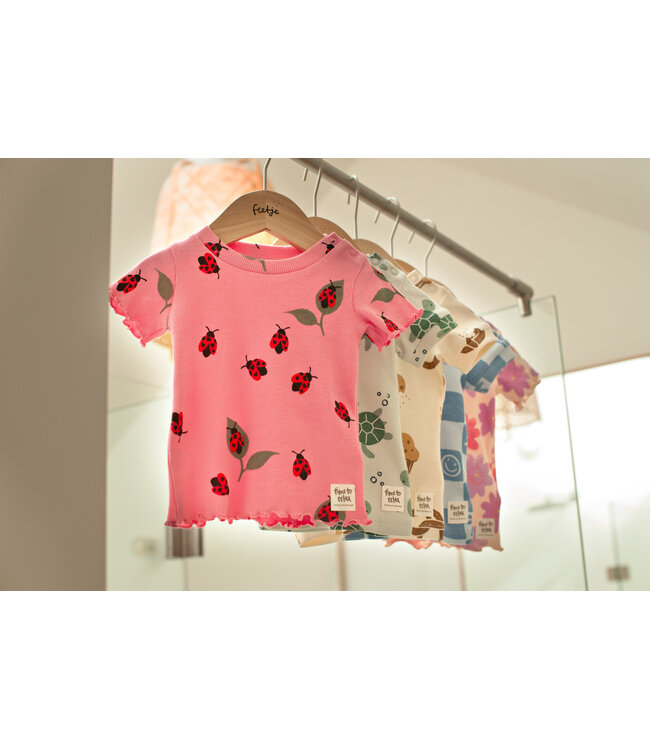 Feetje 50500095 Lily Ladybug - Premium Summerwear by Feetje Roze