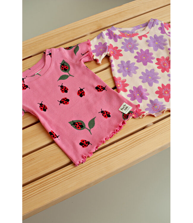 Feetje 505000951 Lily Ladybug - Premium Summerwear by Feetje Roze