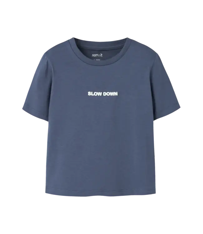 Name it mini NMMJAVES SS NREG TOP 13256577 Vintage Indigo