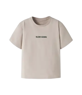 Name it mini NMMJAVES SS NREG TOP 13256577 Chateau Gray