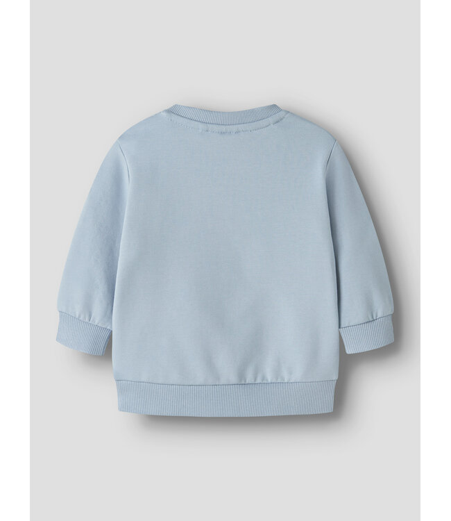 Name it baby NBMDADDEL LS SWEAT 13253573 Blue Fog