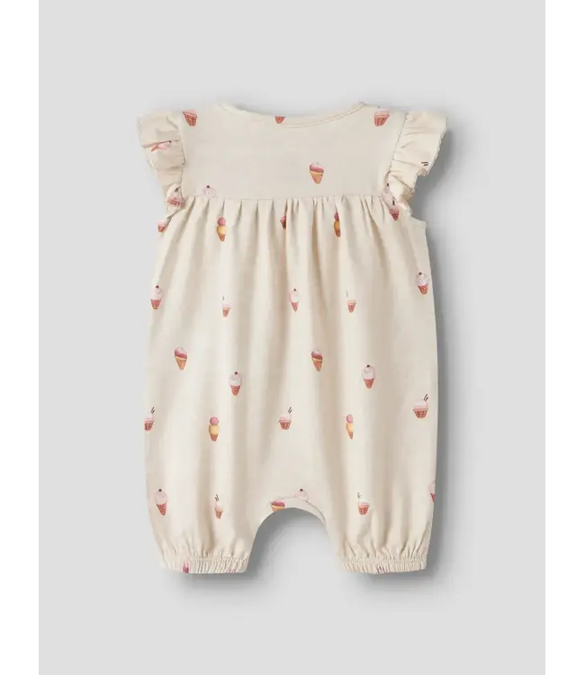 Name it baby NBFJAMILIA SS SUNSUIT Peyote Melange 13256602