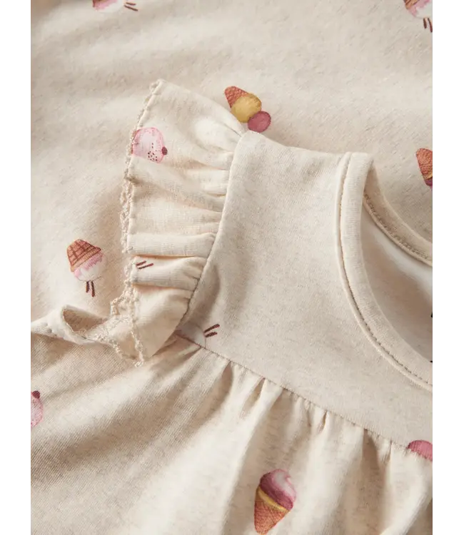 Name it baby NBFJAMILIA SS SUNSUIT Peyote Melange 13256602