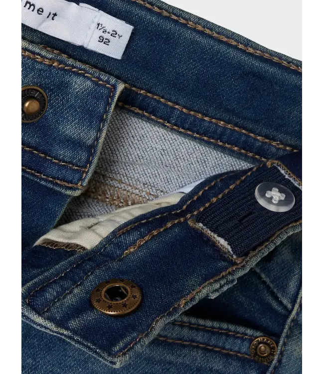 Name it mini 13204520 NMMTHEO DNMTHAYER 2689SWE KEY PANT NOOS Dark Blue Denim