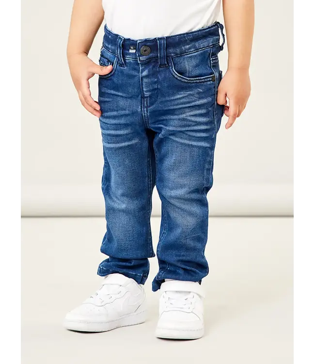 Name it mini 13204184 NMMTHEO DNMCLASS 3690 PANT NOOS Dark Blue Denim