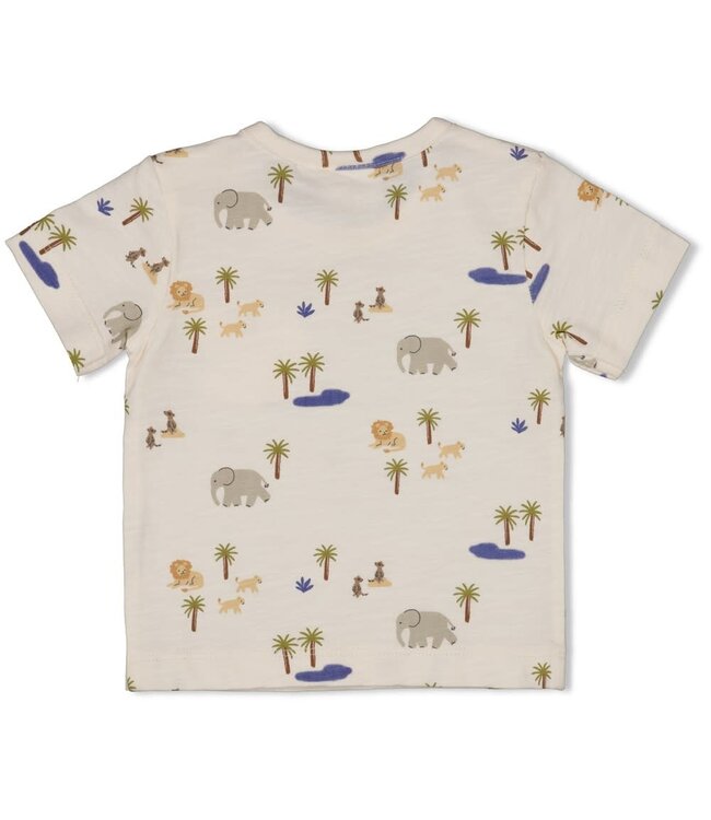 Feetje 51700998 T-shirt AOP - Safari Savage Offwhite