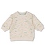 Feetje 51602754 Sweater AOP relaxed fit - You Croc my World Offwhite melange