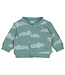 Feetje 51300555 Omkeerbaar bomberjack - You Croc my World Zeegroen