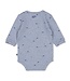 Feetje 50200258 Romper rib AOP - Blue Ocean Blauw melange
