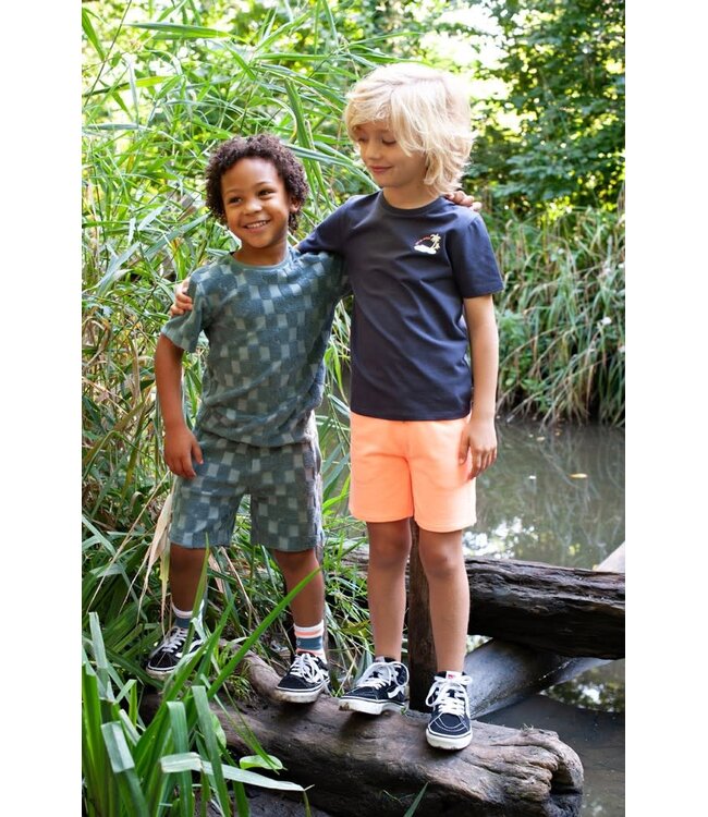 Sturdy 72100191 Short ruit badstof - Lagoon Legends Petrol