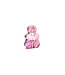 DJECO Silhouette puzzel The ballerina with the flower- (36 stukjes)