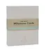 Little Dutch Mijlpaal kaarten - Beige - Baby Bunny - EN