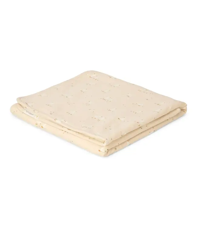 Little Dutch Wiegdeken - Fleece - Beige - Newborn Naturals - Little Goose