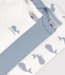 Petit Bateau Setje body'korte mouw walvisprint