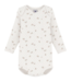Petit Bateau Romper US ML A0H2O MARSHMALLOW/MULTICO