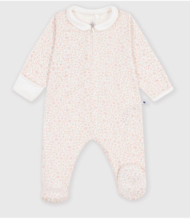 Petit Bateau Boxpak ZIPPE A0GOE MARSHMALLOW/MULTICO