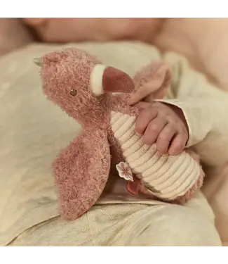 Little Dutch Knijprammelaar Flamingo - Roze Safari Friends